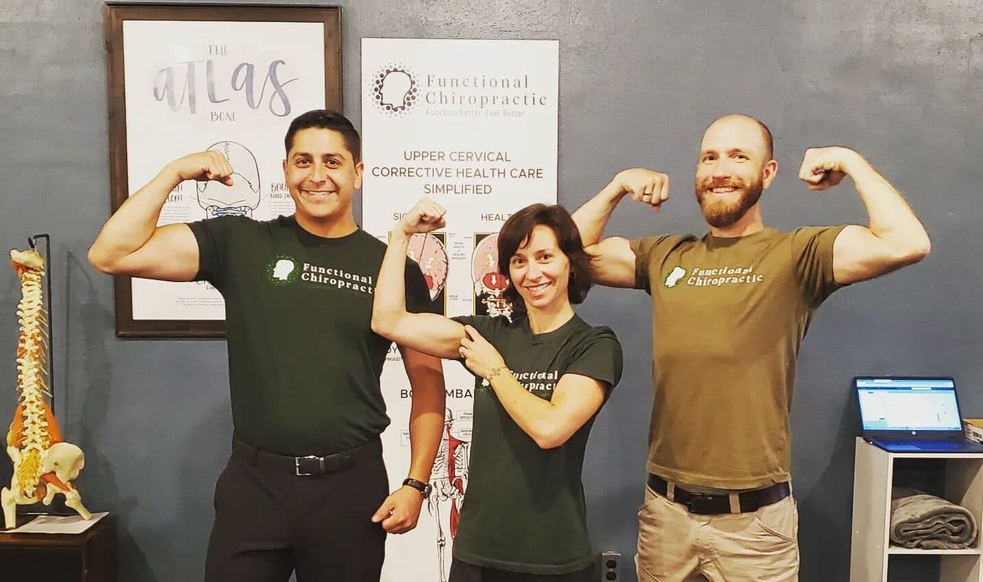 The Functional Chiropractic team, who see military families from Redstone Arsenal in Huntsville, AL The Functional Chiropractic team, who see military families from Redstone Arsenal in Huntsville, AL