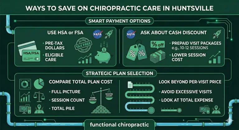 Ways to Save on Chiropractic Care in Huntsville