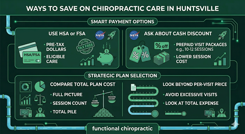 Ways to Save on Chiropractic Care in Huntsville